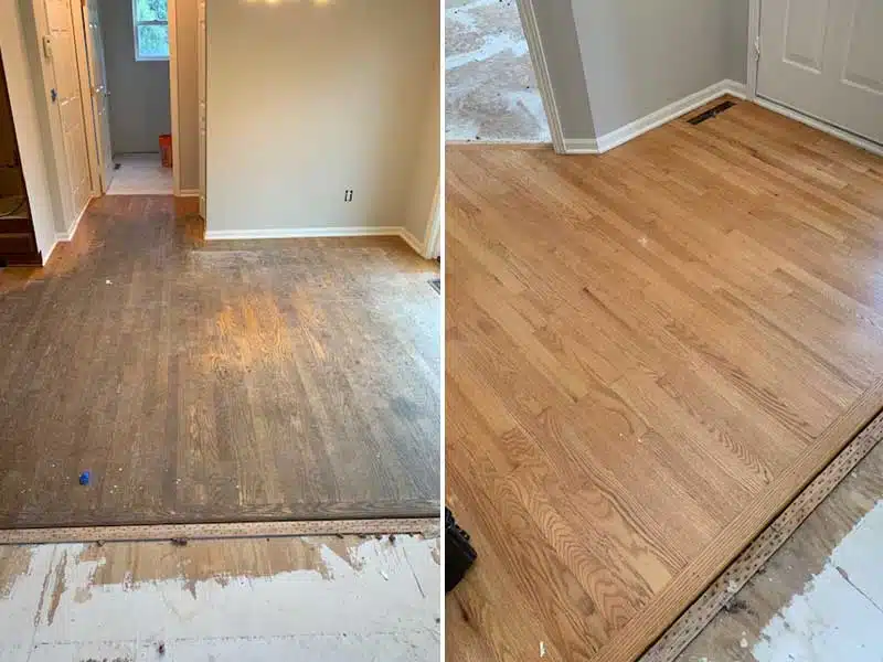 Hardwood Floor Refinishing